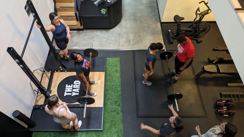 Group fitness and barbell basics